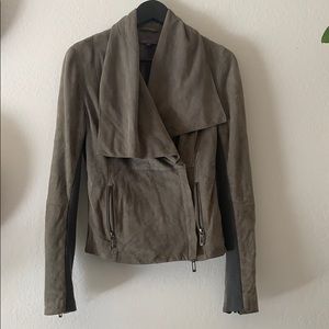 Vince Grey Suede Jacket